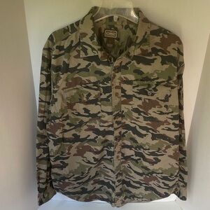 Schmidt Workwear  Men's Large  Camo  Button down Shirt